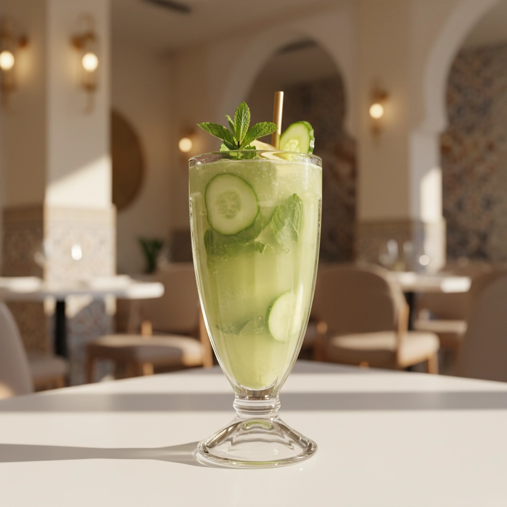 ليمون، خيار، نعناع